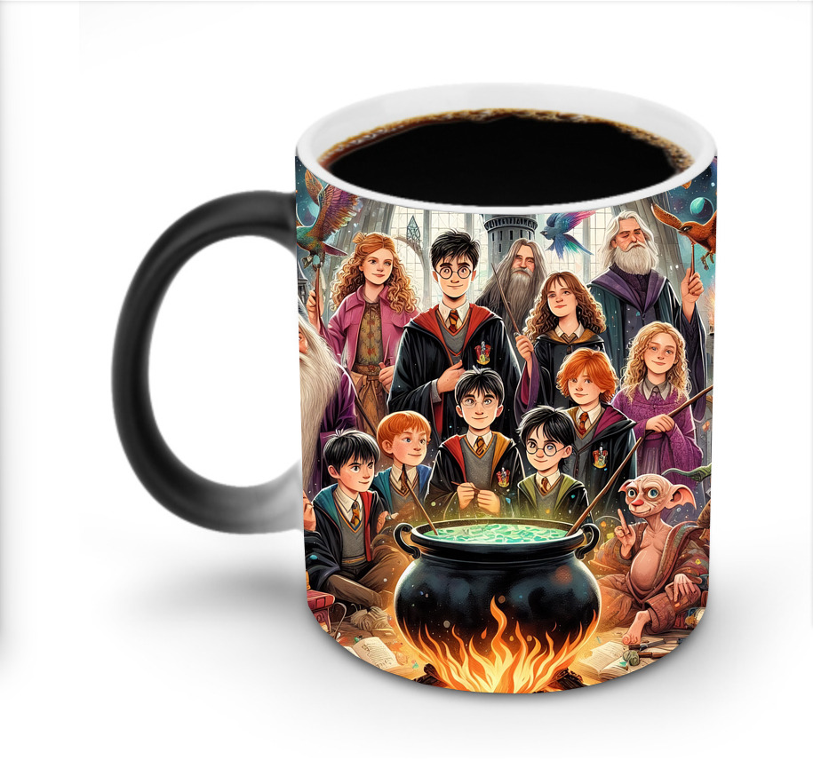 （画像用） Harry Potter ハリー・ポッターシリーズ 温度変色マグカップ