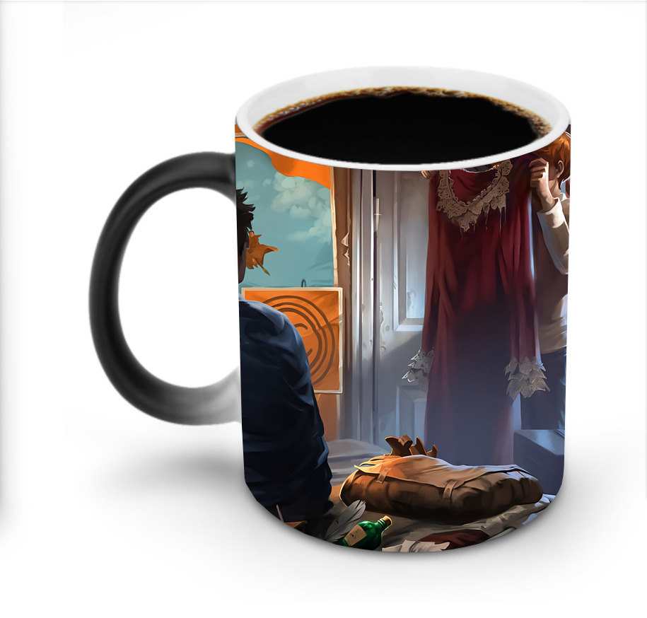 （画像用） Harry Potter ハリー・ポッターシリーズ 温度変色マグカップ