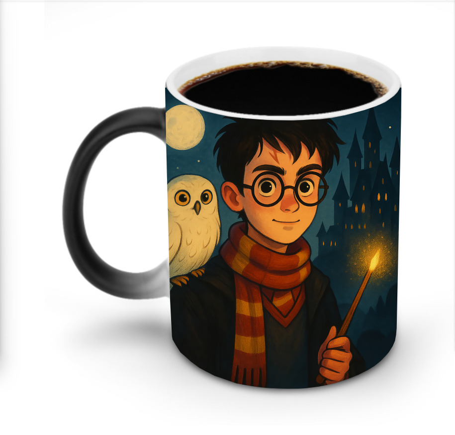 （画像用） Harry Potter ハリー・ポッターシリーズ 温度変色マグカップ