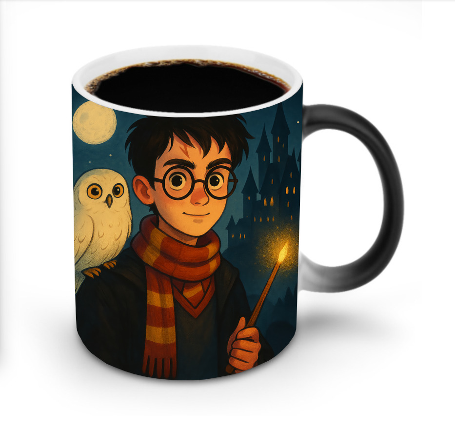 （画像用） Harry Potter ハリー・ポッターシリーズ 温度変色マグカップ