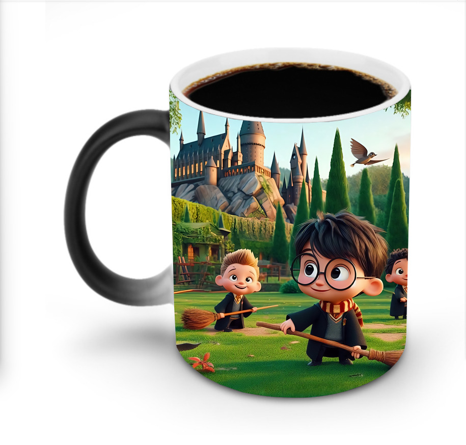 （画像用） Harry Potter ハリー・ポッターシリーズ 温度変色マグカップ