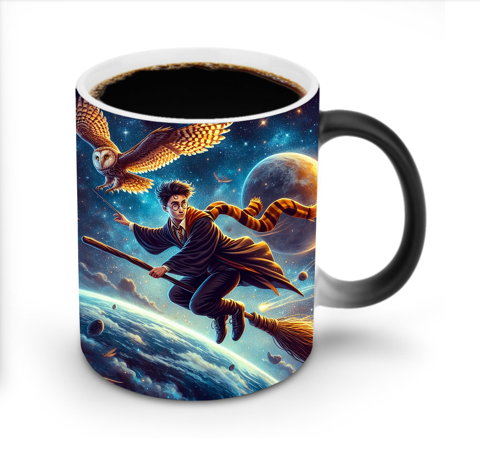 （画像用） Harry Potter ハリー・ポッターシリーズ 温度変色マグカップ