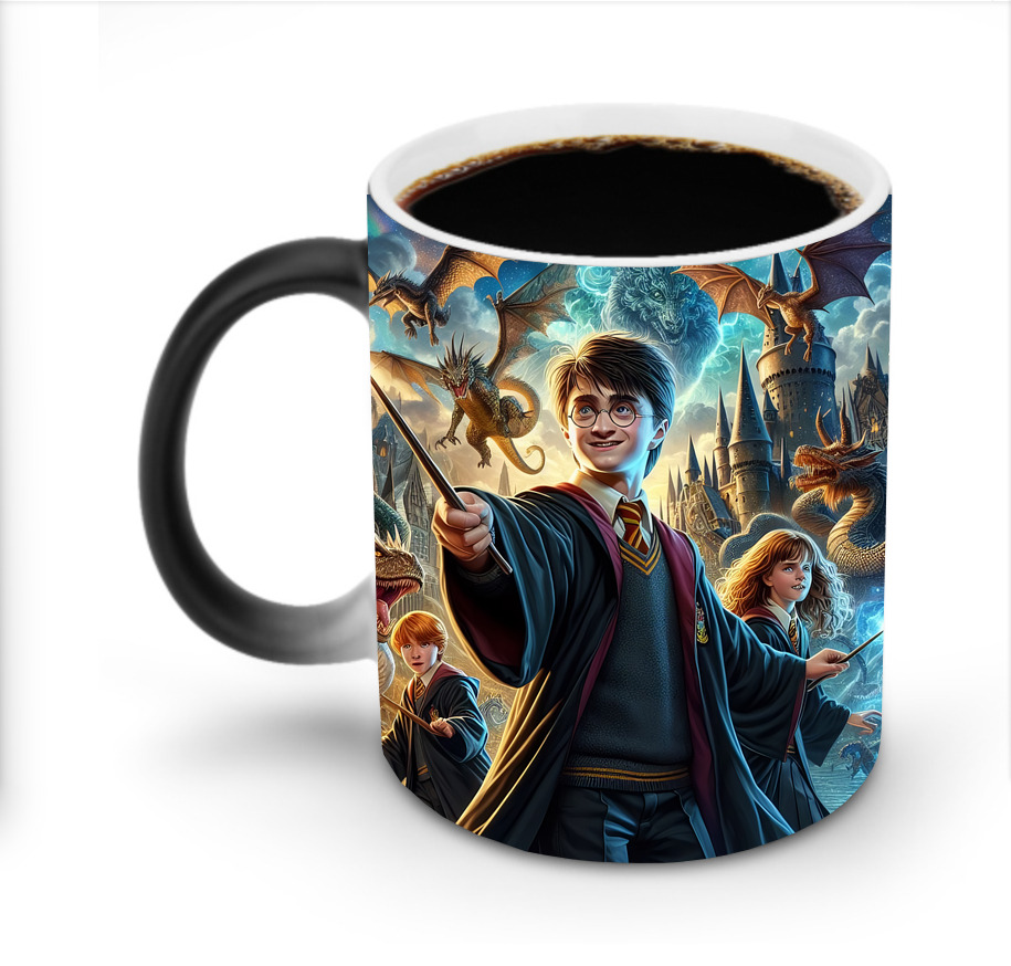（画像用） Harry Potter ハリー・ポッターシリーズ 温度変色マグカップ