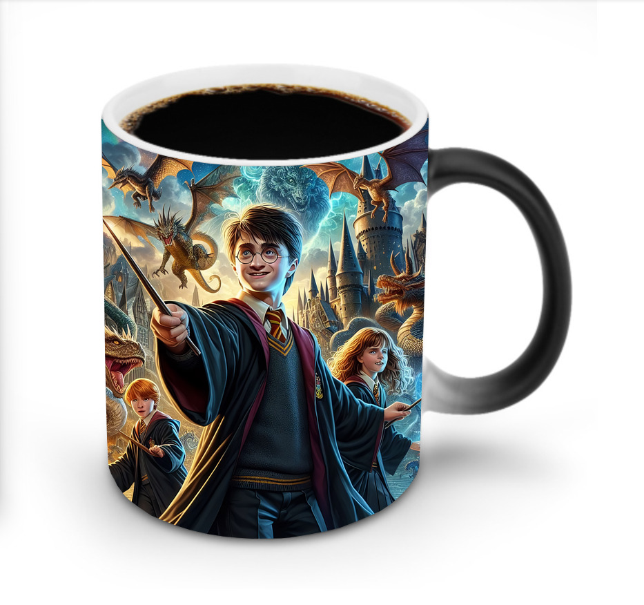 （画像用） Harry Potter ハリー・ポッターシリーズ 温度変色マグカップ