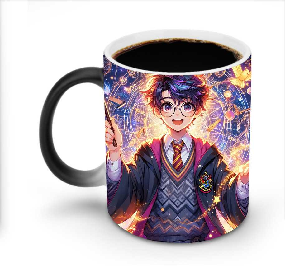 （画像用） Harry Potter ハリー・ポッターシリーズ 温度変色マグカップ
