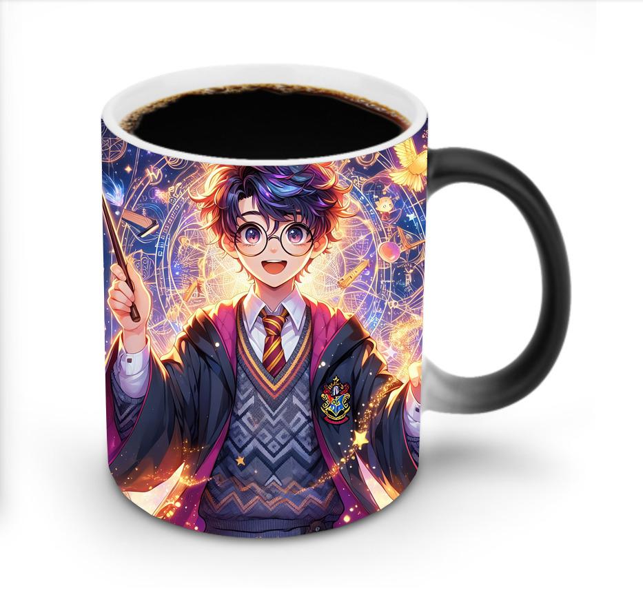 （画像用） Harry Potter ハリー・ポッターシリーズ 温度変色マグカップ