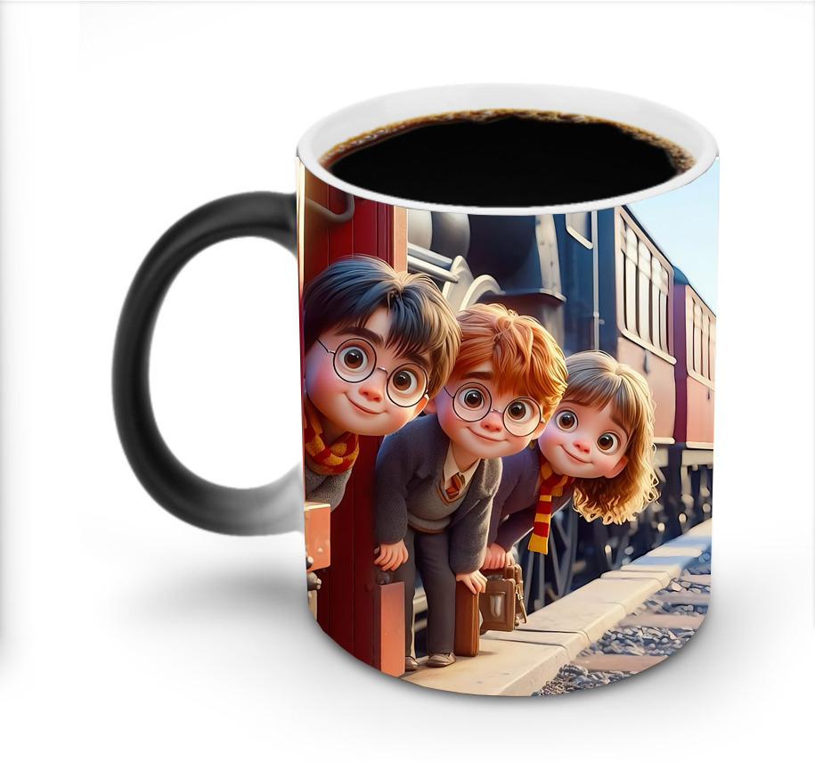 （画像用） Harry Potter ハリー・ポッターシリーズ 温度変色マグカップ