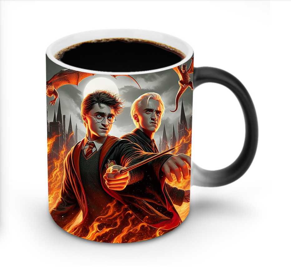 （画像用） Harry Potter ハリー・ポッターシリーズ 温度変色マグカップ