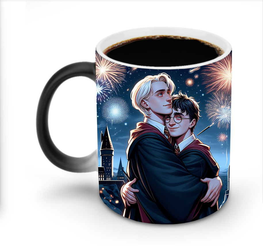 （画像用） Harry Potter ハリー・ポッターシリーズ 温度変色マグカップ