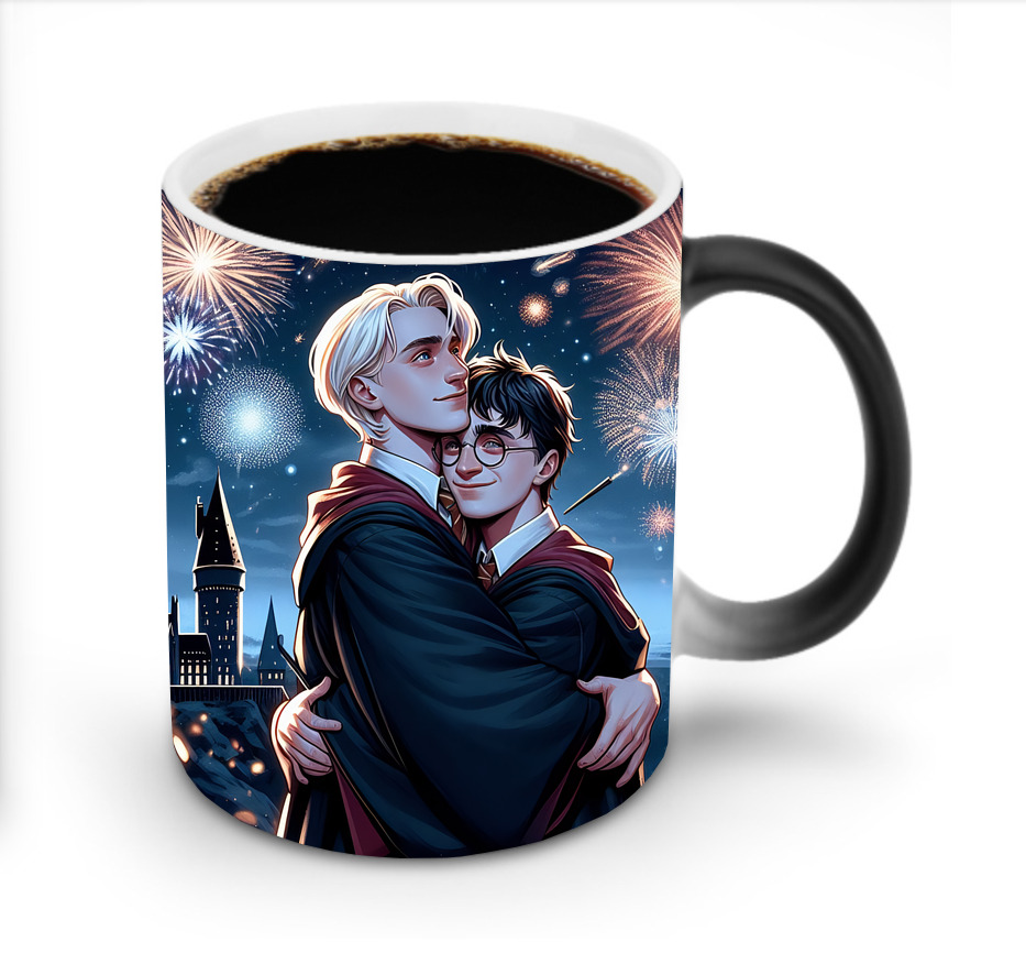 （画像用） Harry Potter ハリー・ポッターシリーズ 温度変色マグカップ