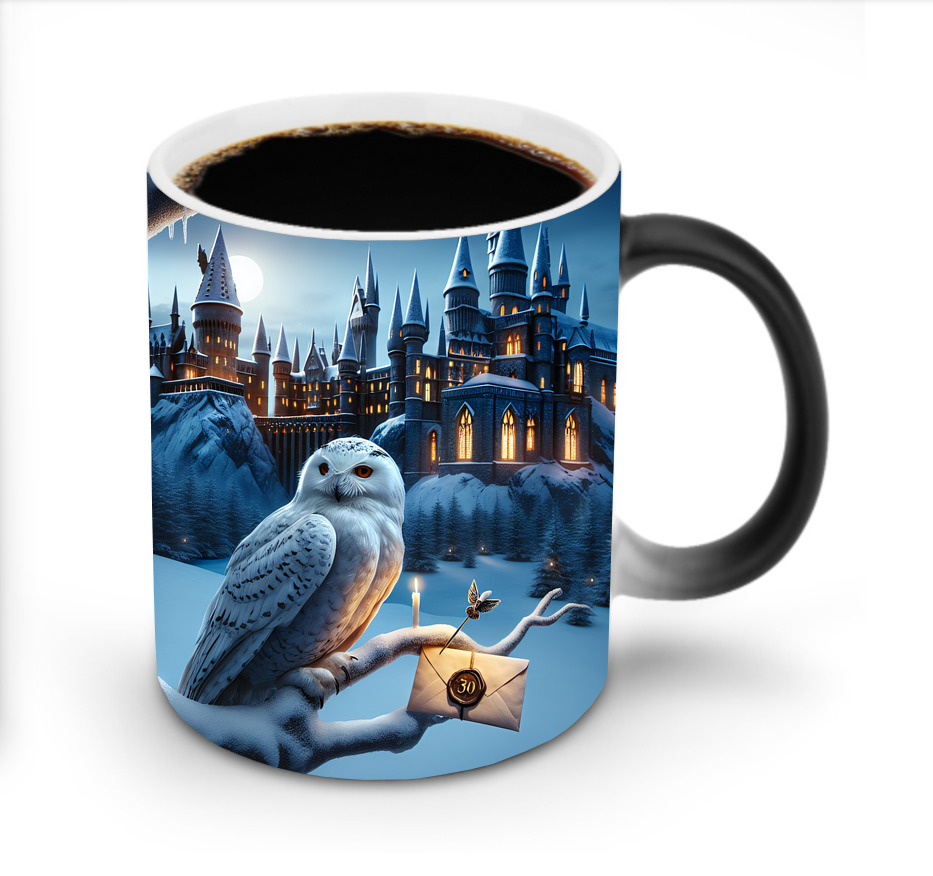 （画像用） Harry Potter ハリー・ポッターシリーズ 温度変色マグカップ