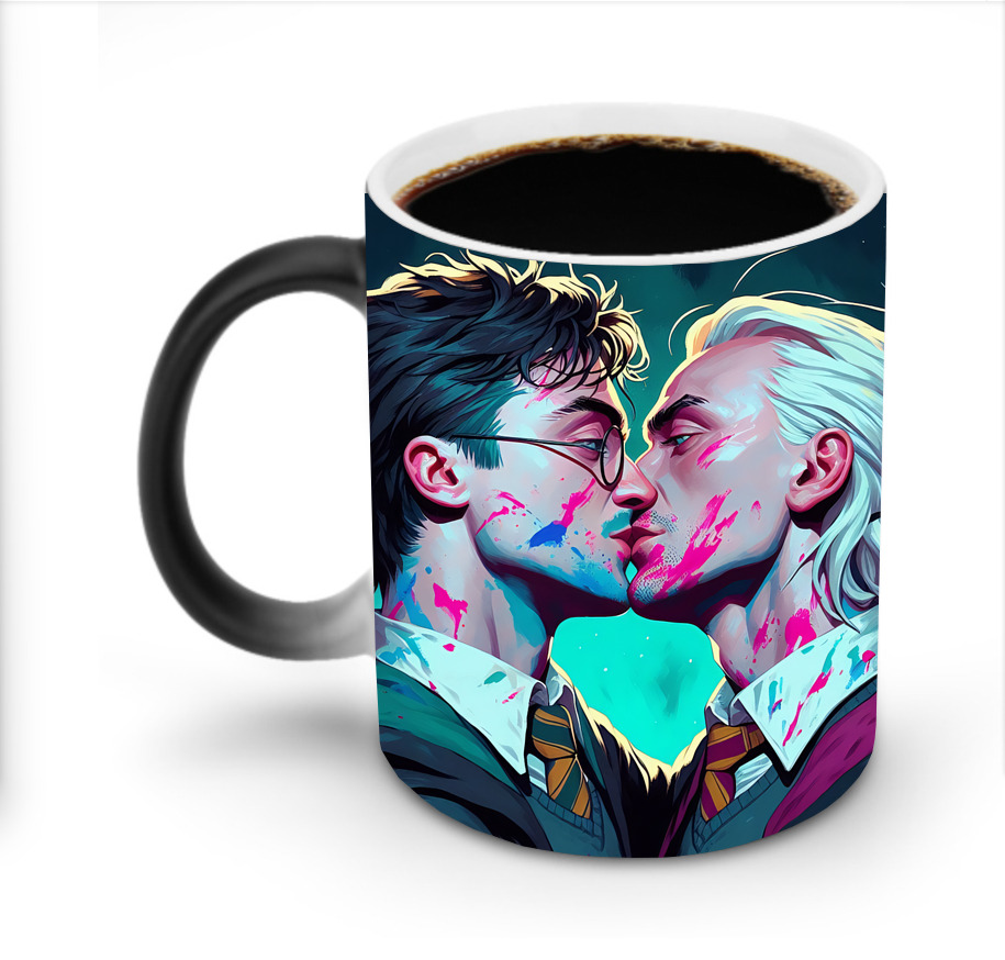 （画像用） Harry Potter ハリー・ポッターシリーズ 温度変色マグカップ
