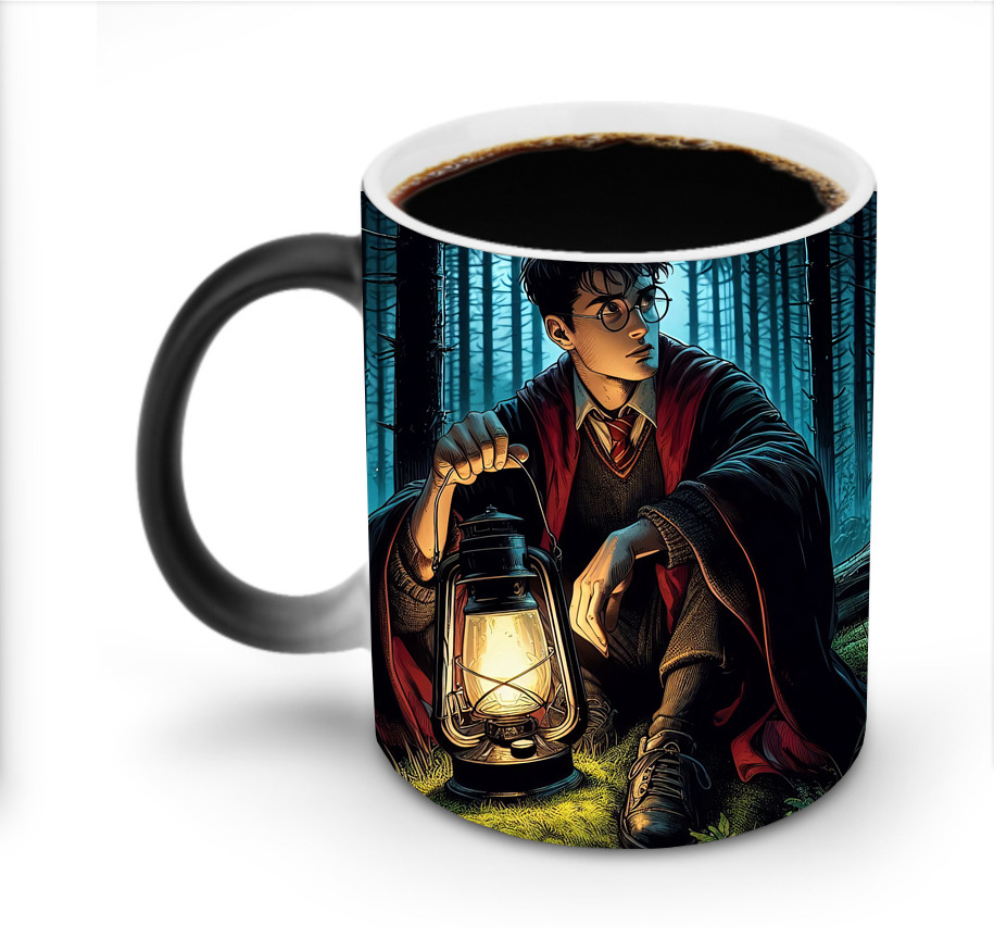 （画像用） Harry Potter ハリー・ポッターシリーズ 温度変色マグカップ