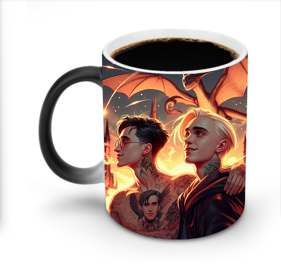 （画像用） Harry Potter ハリー・ポッターシリーズ 温度変色マグカップ