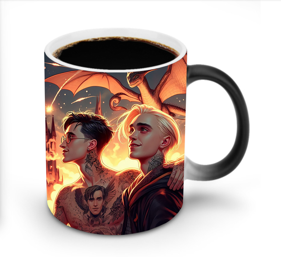 （画像用） Harry Potter ハリー・ポッターシリーズ 温度変色マグカップ