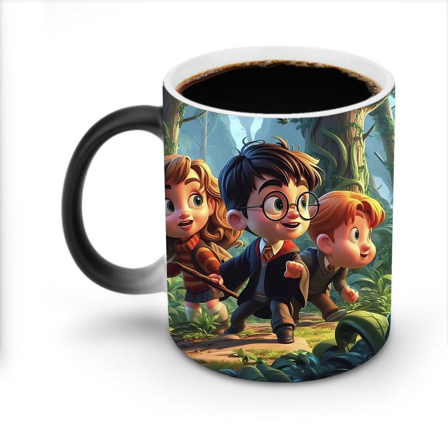 （画像用） Harry Potter ハリー・ポッターシリーズ 温度変色マグカップ