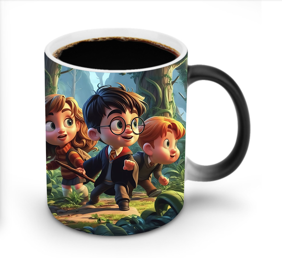 （画像用） Harry Potter ハリー・ポッターシリーズ 温度変色マグカップ