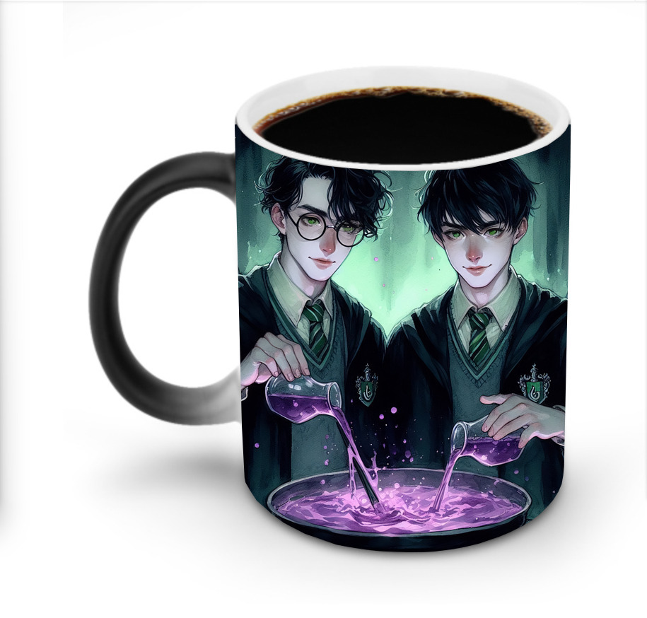 （画像用） Harry Potter ハリー・ポッターシリーズ 温度変色マグカップ