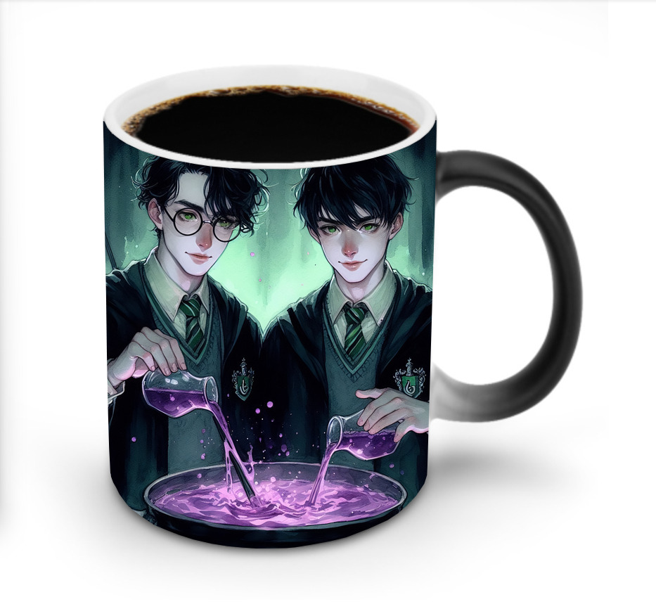 （画像用） Harry Potter ハリー・ポッターシリーズ 温度変色マグカップ