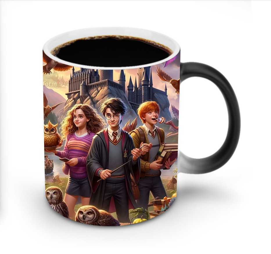 （画像用） Harry Potter ハリー・ポッターシリーズ 温度変色マグカップ