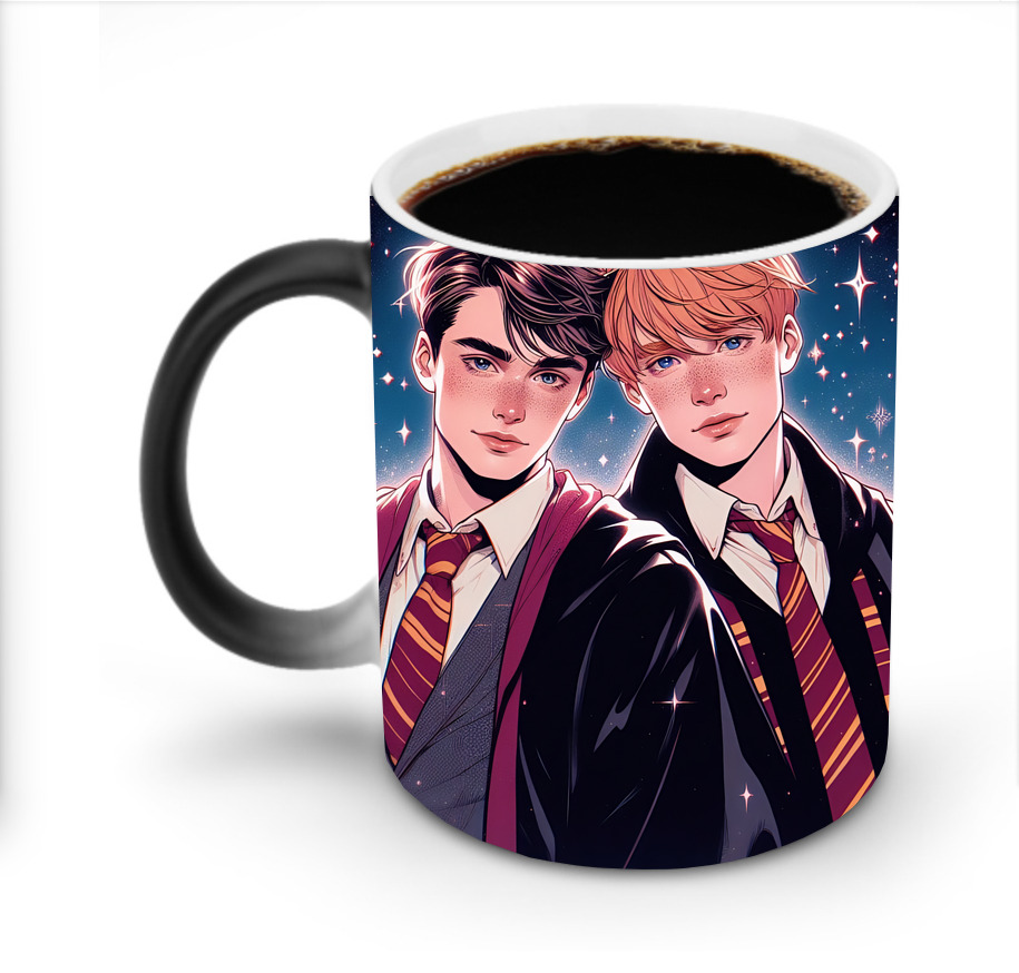 （画像用） Harry Potter ハリー・ポッターシリーズ 温度変色マグカップ
