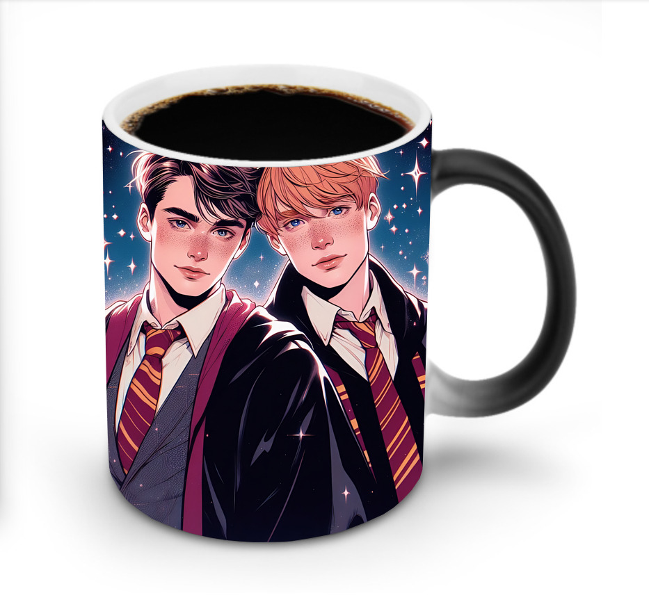 （画像用） Harry Potter ハリー・ポッターシリーズ 温度変色マグカップ