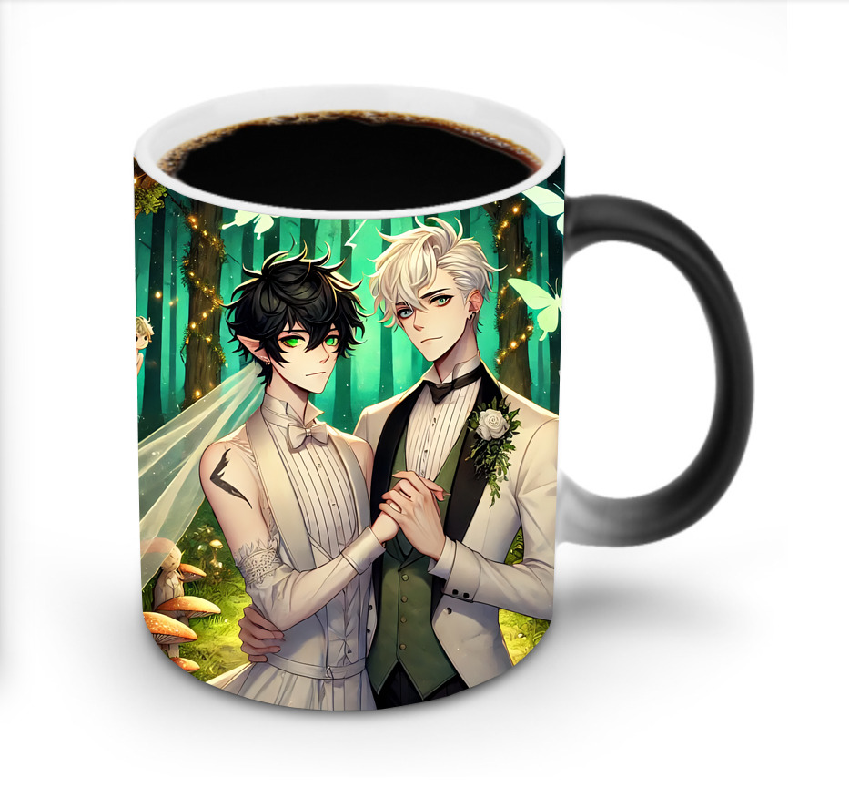 （画像用） Harry Potter ハリー・ポッターシリーズ 温度変色マグカップ