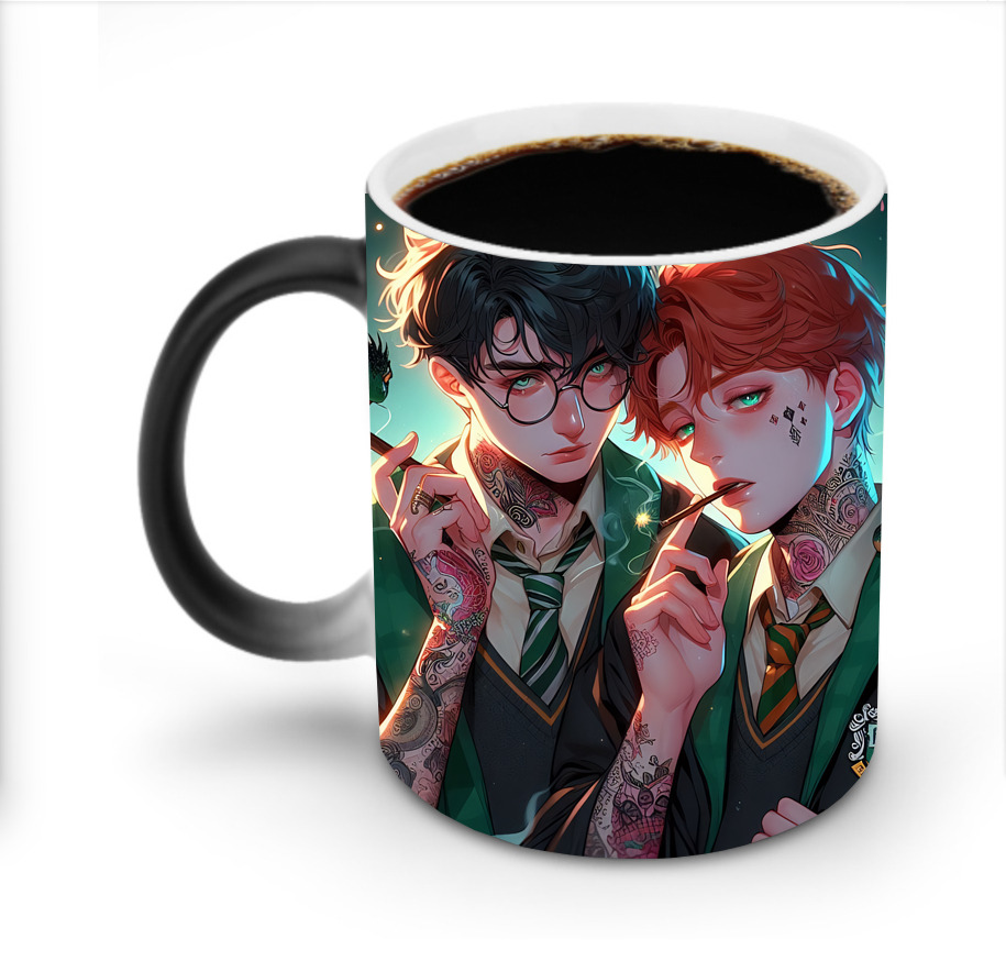 （画像用） Harry Potter ハリー・ポッターシリーズ 温度変色マグカップ