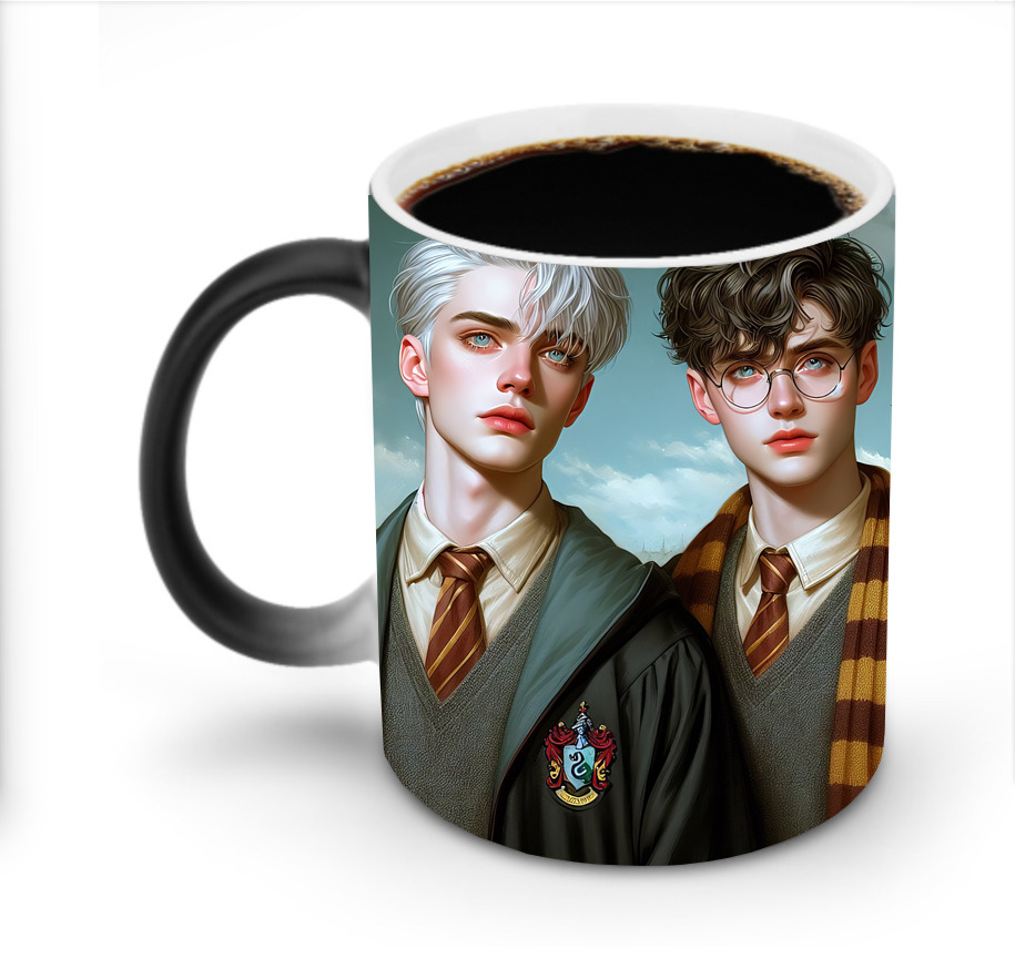 （画像用） Harry Potter ハリー・ポッターシリーズ 温度変色マグカップ
