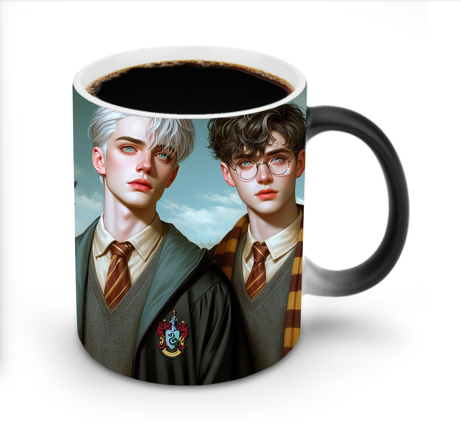 （画像用） Harry Potter ハリー・ポッターシリーズ 温度変色マグカップ