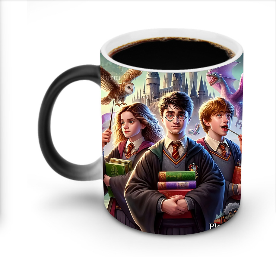 （画像用） Harry Potter ハリー・ポッターシリーズ 温度変色マグカップ