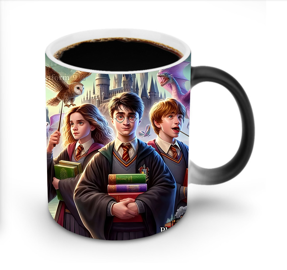 （画像用） Harry Potter ハリー・ポッターシリーズ 温度変色マグカップ