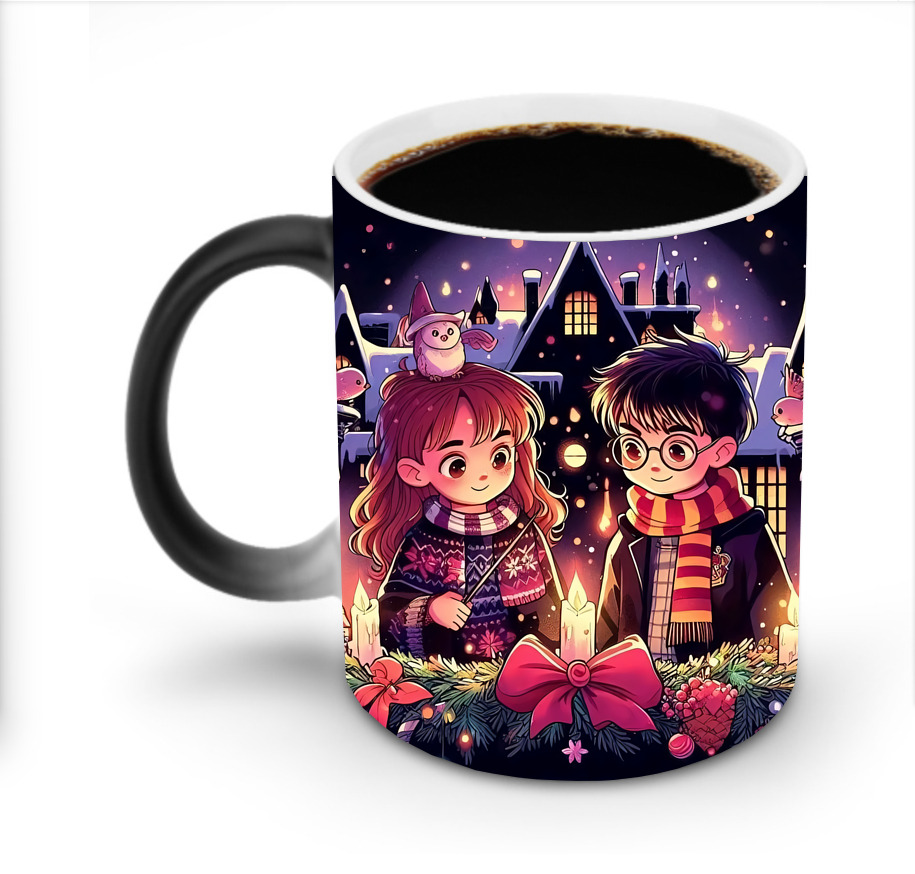 （画像用） Harry Potter ハリー・ポッターシリーズ 温度変色マグカップ