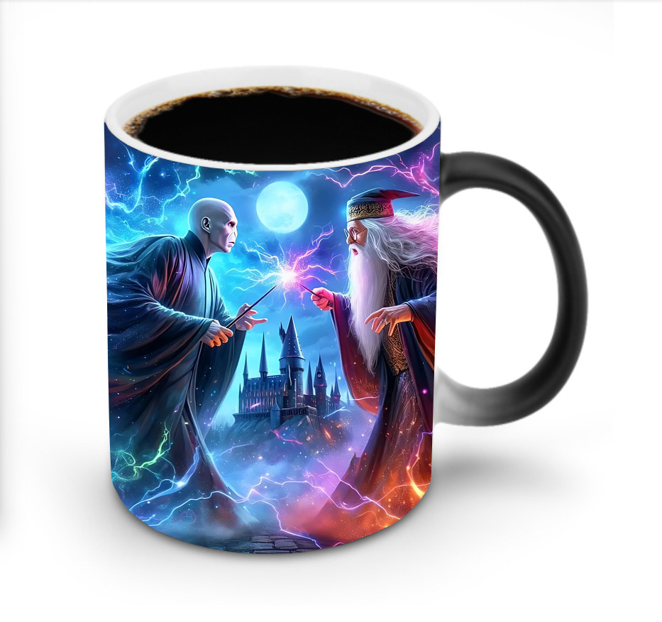 （画像用） Harry Potter ハリー・ポッターシリーズ 温度変色マグカップ