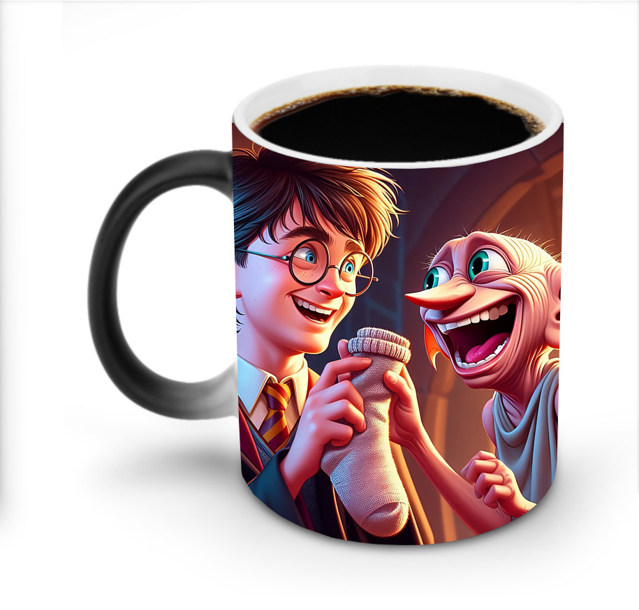 （画像用） Harry Potter ハリー・ポッターシリーズ 温度変色マグカップ