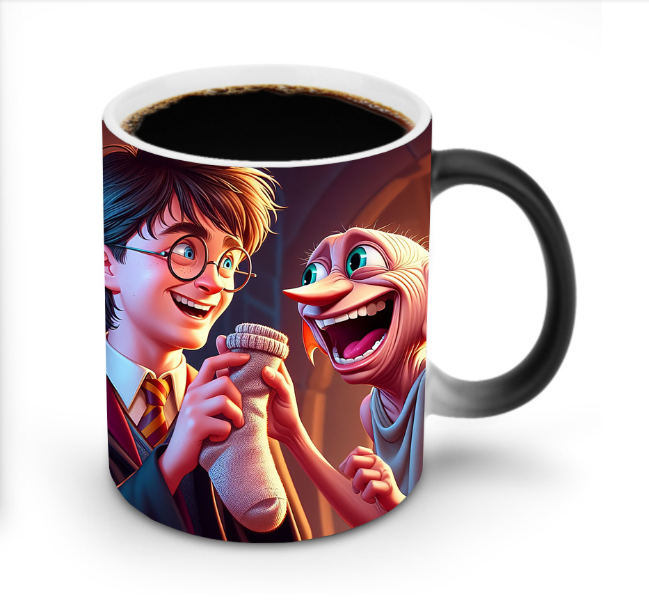 （画像用） Harry Potter ハリー・ポッターシリーズ 温度変色マグカップ
