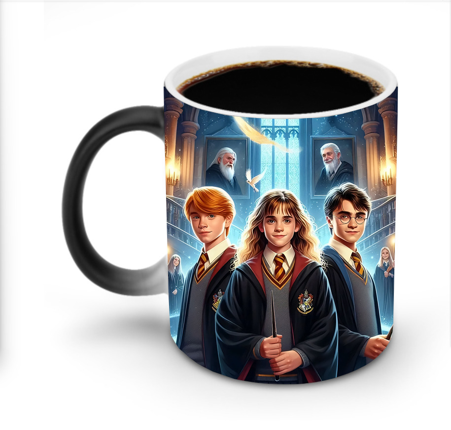 （画像用） Harry Potter ハリー・ポッターシリーズ 温度変色マグカップ