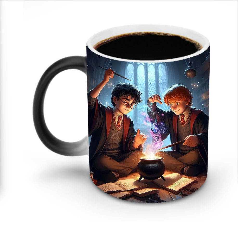 （画像用） Harry Potter ハリー・ポッターシリーズ 温度変色マグカップ