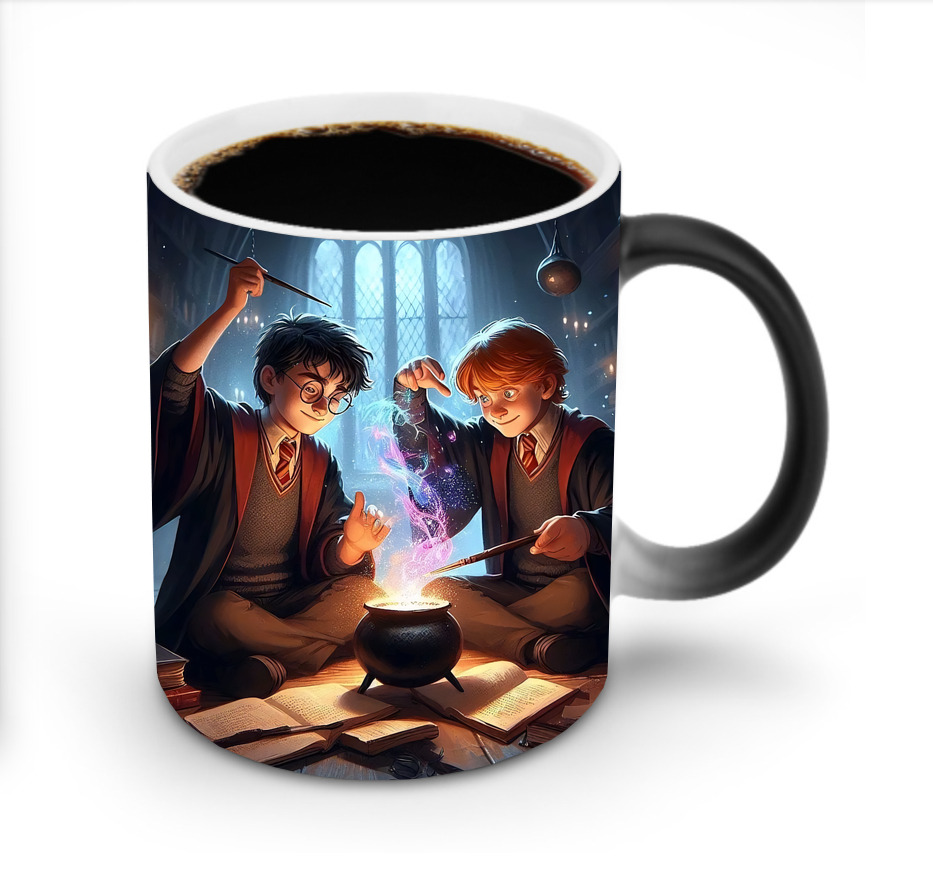（画像用） Harry Potter ハリー・ポッターシリーズ 温度変色マグカップ