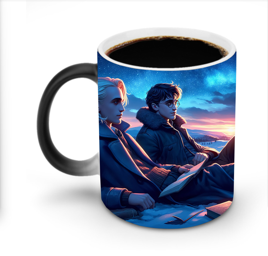 （画像用） Harry Potter ハリー・ポッターシリーズ 温度変色マグカップ