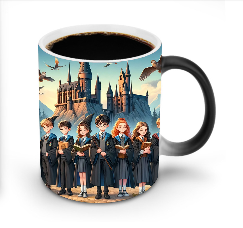 （画像用） Harry Potter ハリー・ポッターシリーズ 温度変色マグカップ