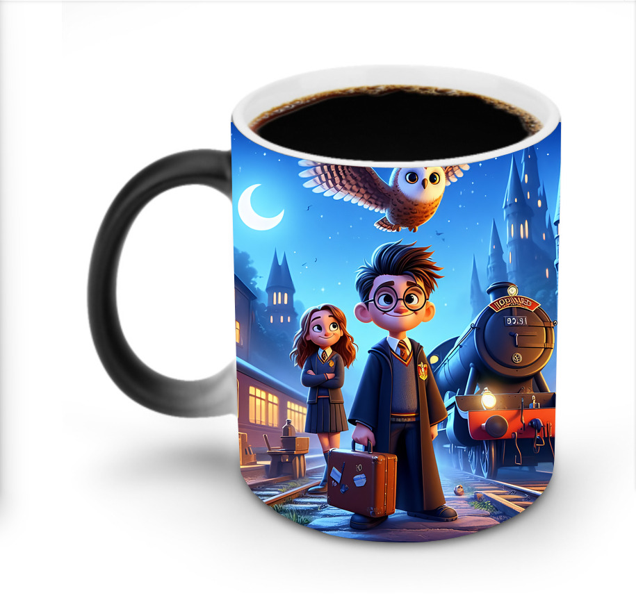 （画像用） Harry Potter ハリー・ポッターシリーズ 温度変色マグカップ