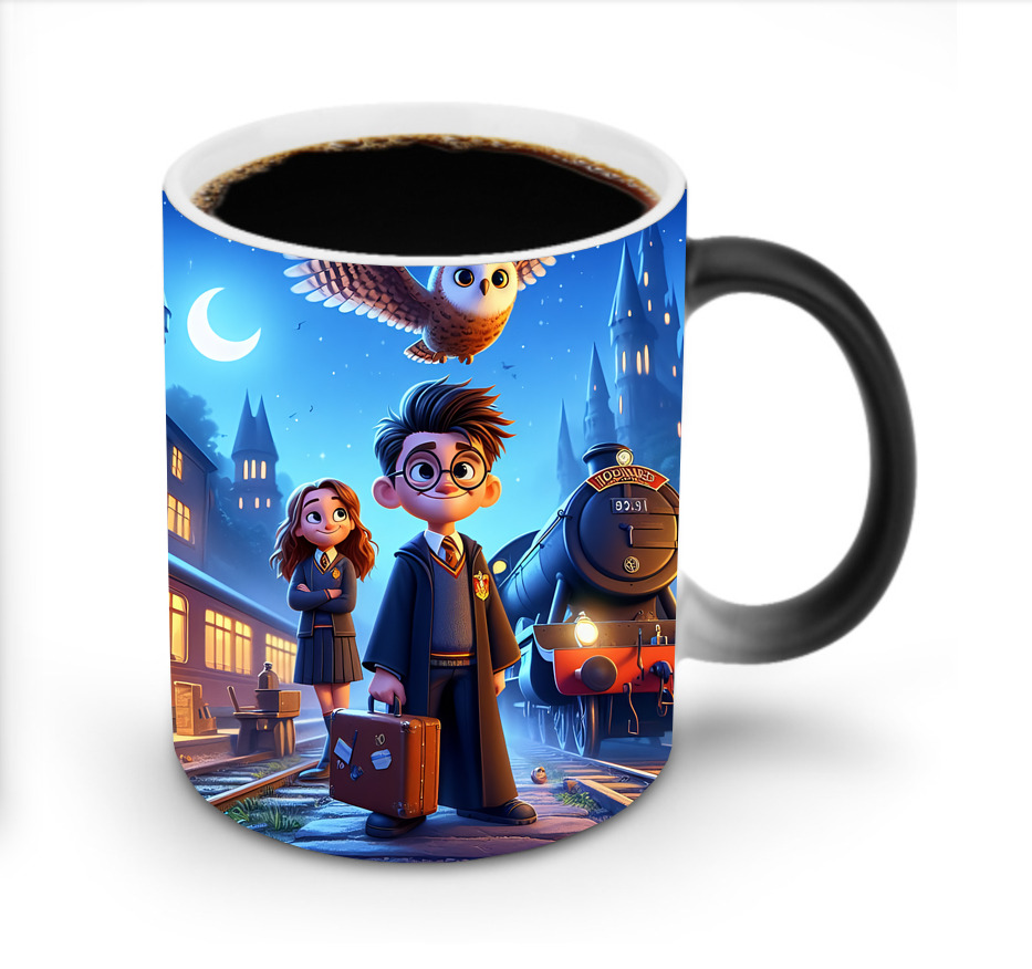 （画像用） Harry Potter ハリー・ポッターシリーズ 温度変色マグカップ