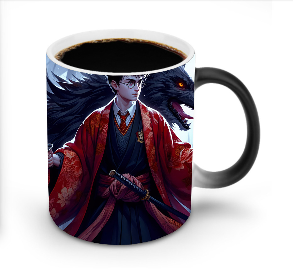 （画像用） Harry Potter ハリー・ポッターシリーズ 温度変色マグカップ