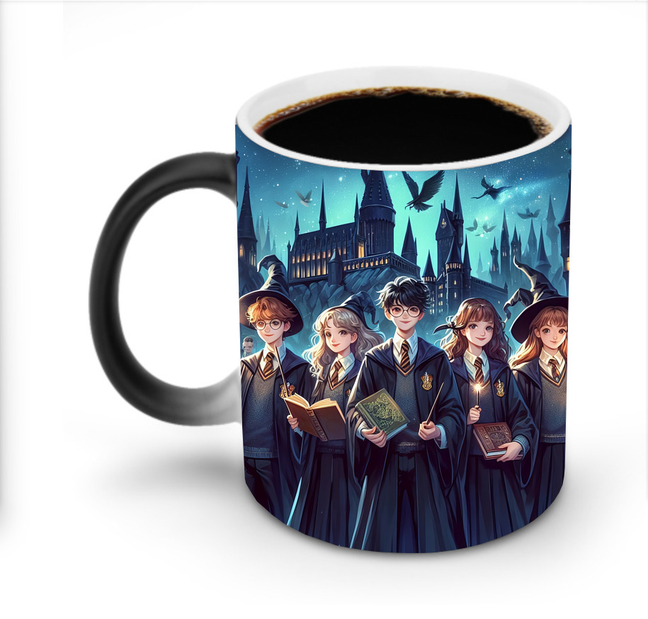 （画像用） Harry Potter ハリー・ポッターシリーズ 温度変色マグカップ