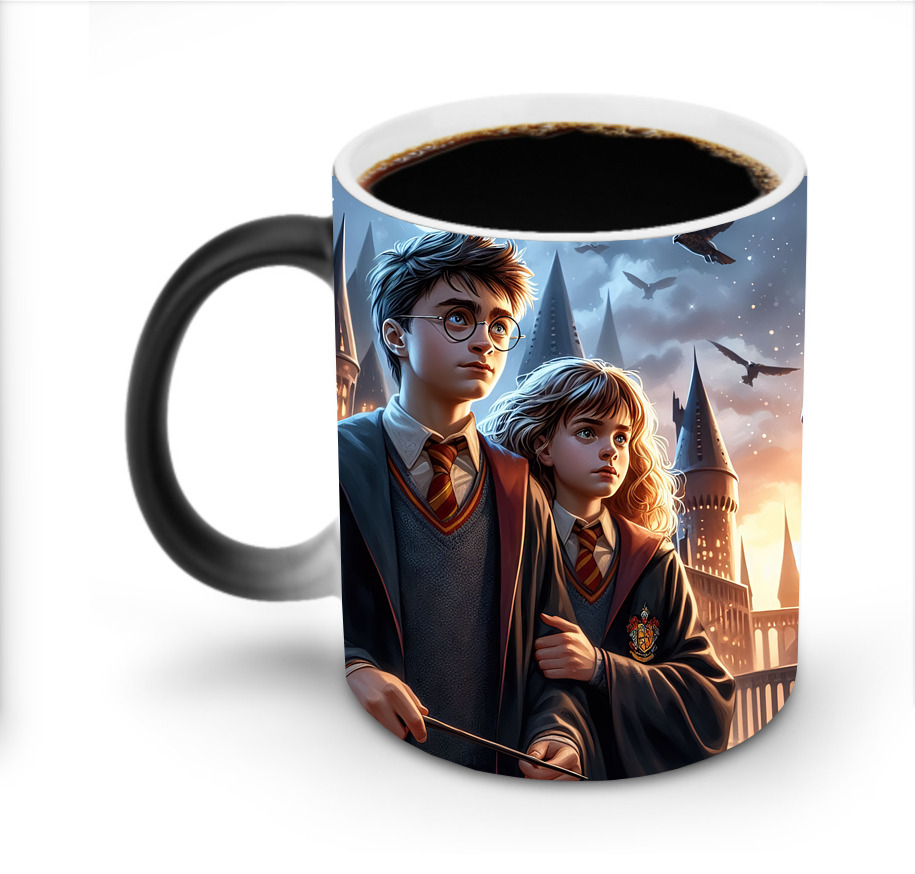 （画像用） Harry Potter ハリー・ポッターシリーズ 温度変色マグカップ