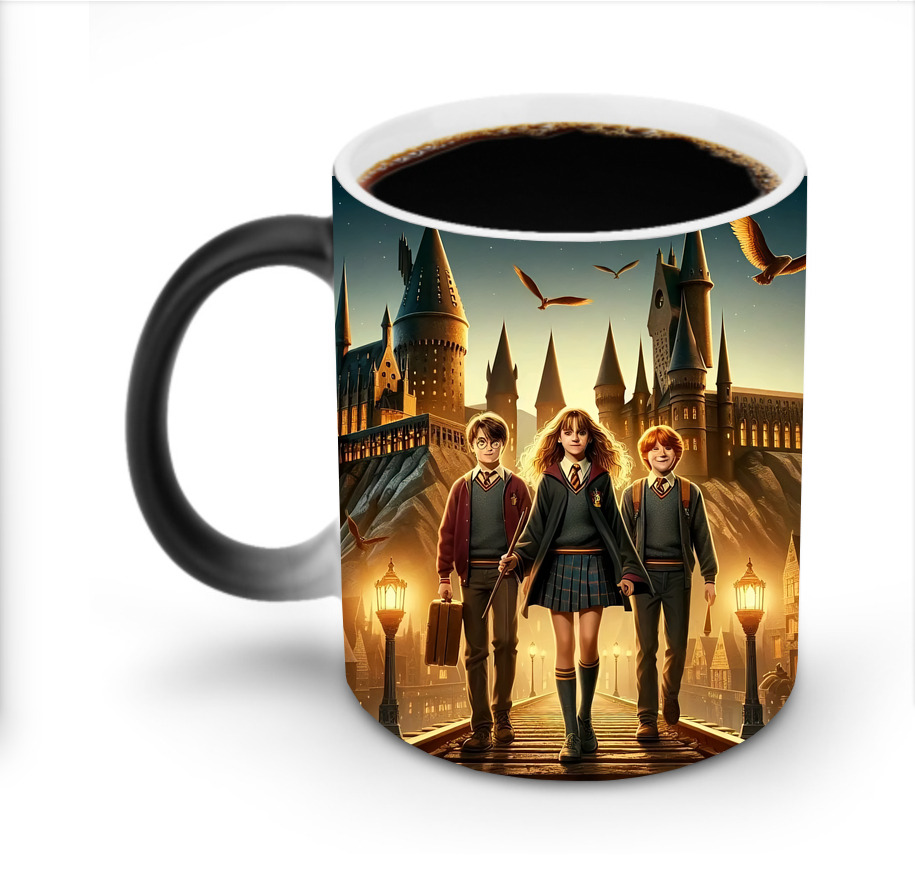 （画像用） Harry Potter ハリー・ポッターシリーズ 温度変色マグカップ