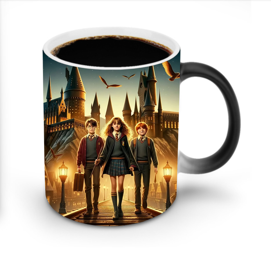 （画像用） Harry Potter ハリー・ポッターシリーズ 温度変色マグカップ