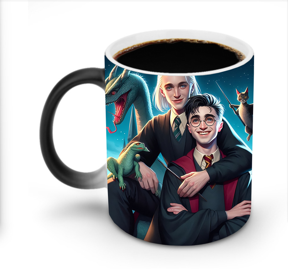 （画像用） Harry Potter ハリー・ポッターシリーズ 温度変色マグカップ