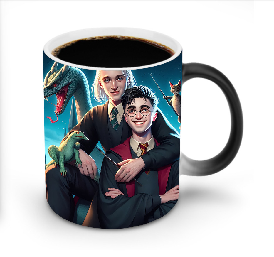 （画像用） Harry Potter ハリー・ポッターシリーズ 温度変色マグカップ